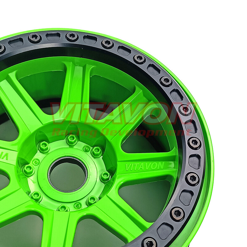 VITAVON Light Weight 4.3 Bead Lock Wheel 24mm Hex 18MM Bore For X-MAXX XRT