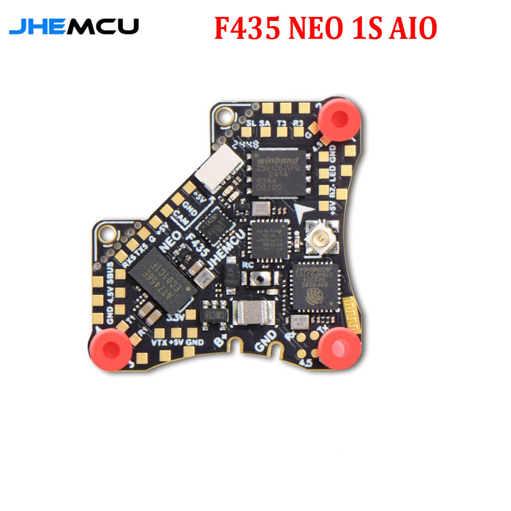 JHEMCU F435 NEO 1S AIO Flight Control With 4-in-1 Integrated 5A ESC RC FPV