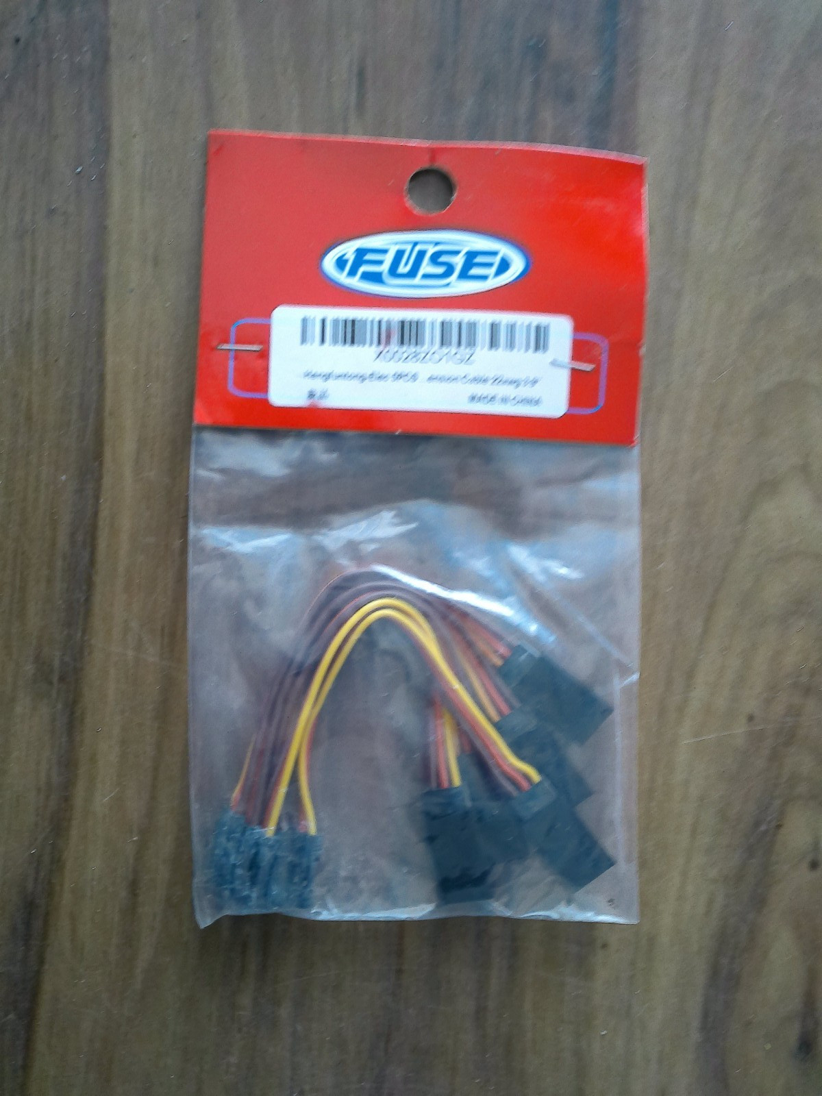 5 New “FUSE” 3.9″ Male to Female JR Plug RC Servo Extension Lead Wire Cables