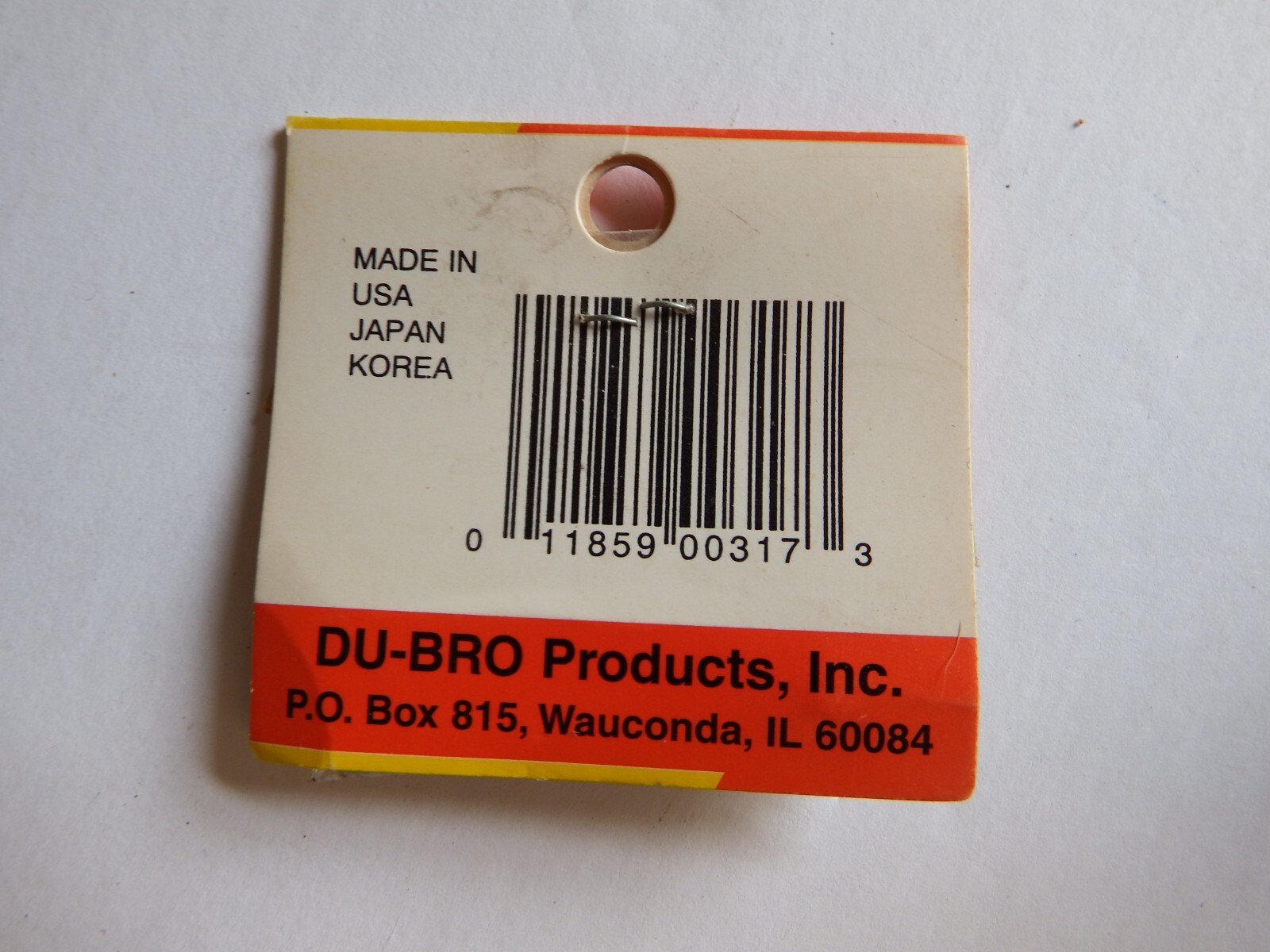 DU-BRO -6-32 x 1-1/2″ Socket Head Cap Screws – Model # 317