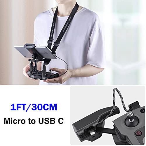 1FT Remote Controller Cable for DJI Mavic Mini,Mini SE,Mavic 2 Micro to USB C