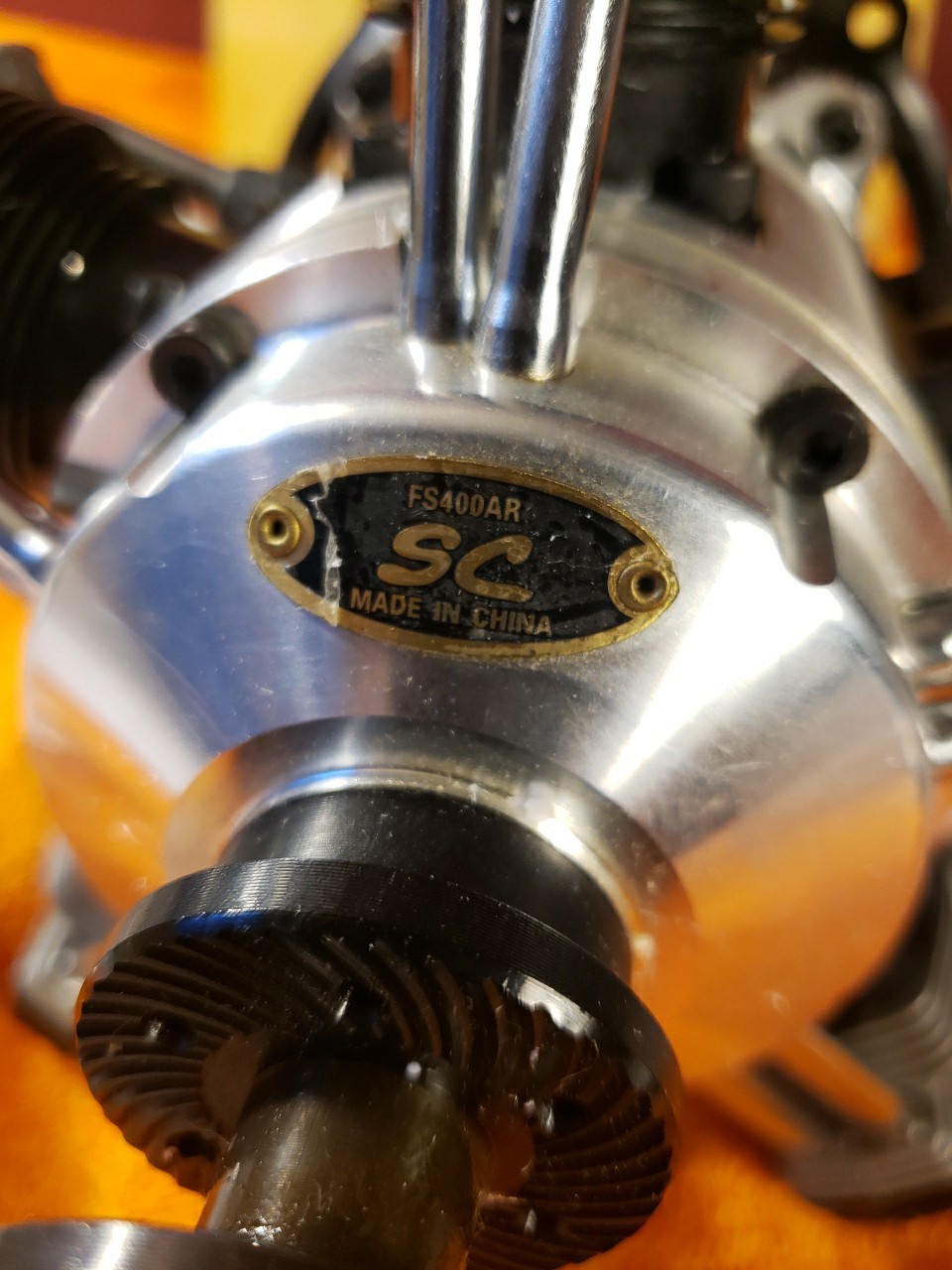 SC Engine – SC FS400AR – 5 Cylinder 64cc Size 4 Cycle RC motor – New – KIK25