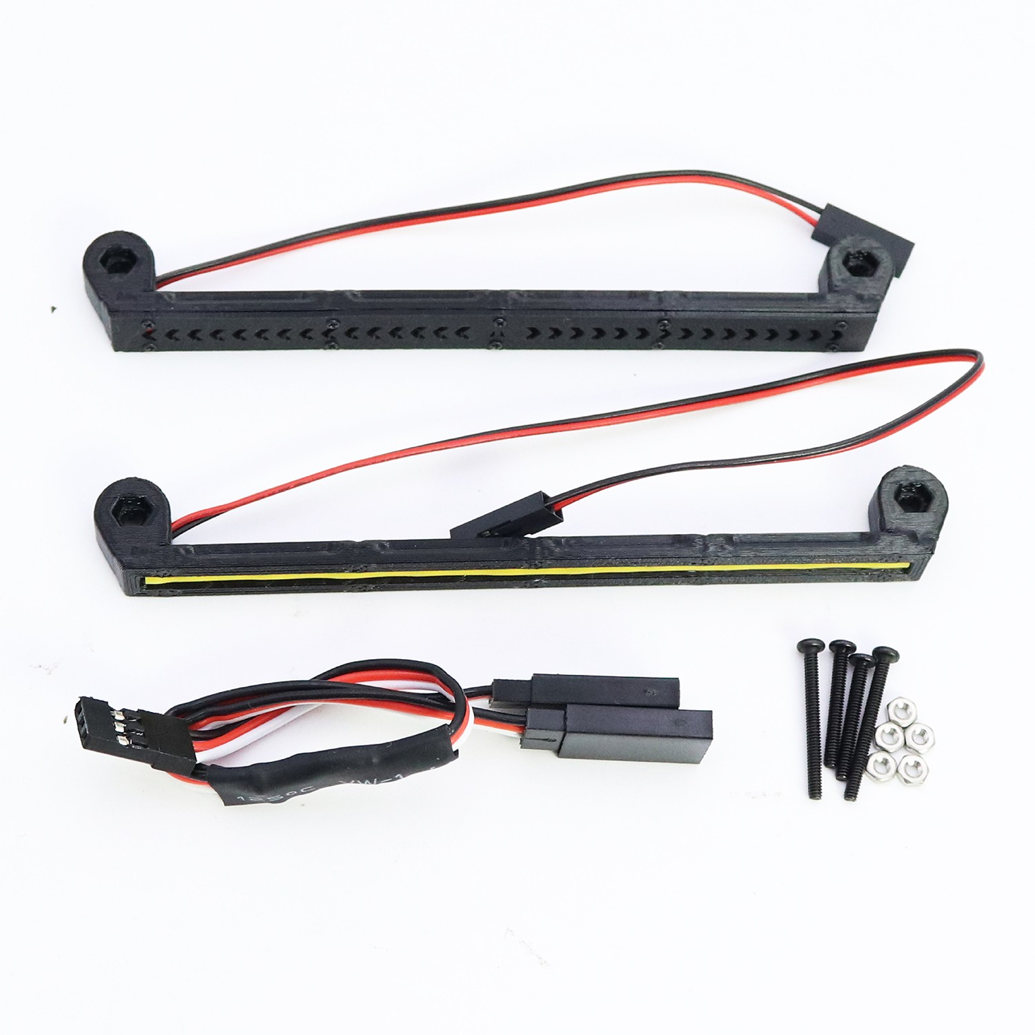 For Vanquish 1/10 H10 Optic RC Front & Rear Roof Lights Lamp Car Upgraded Parts