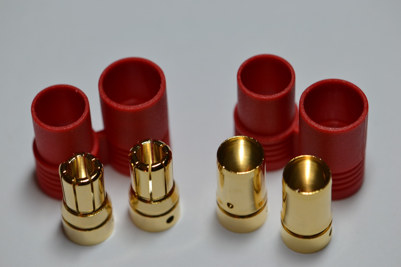 Super Duty Turnigy / HXT 8MM Bullet Connector Plug & Housing Set for Lipo ESC