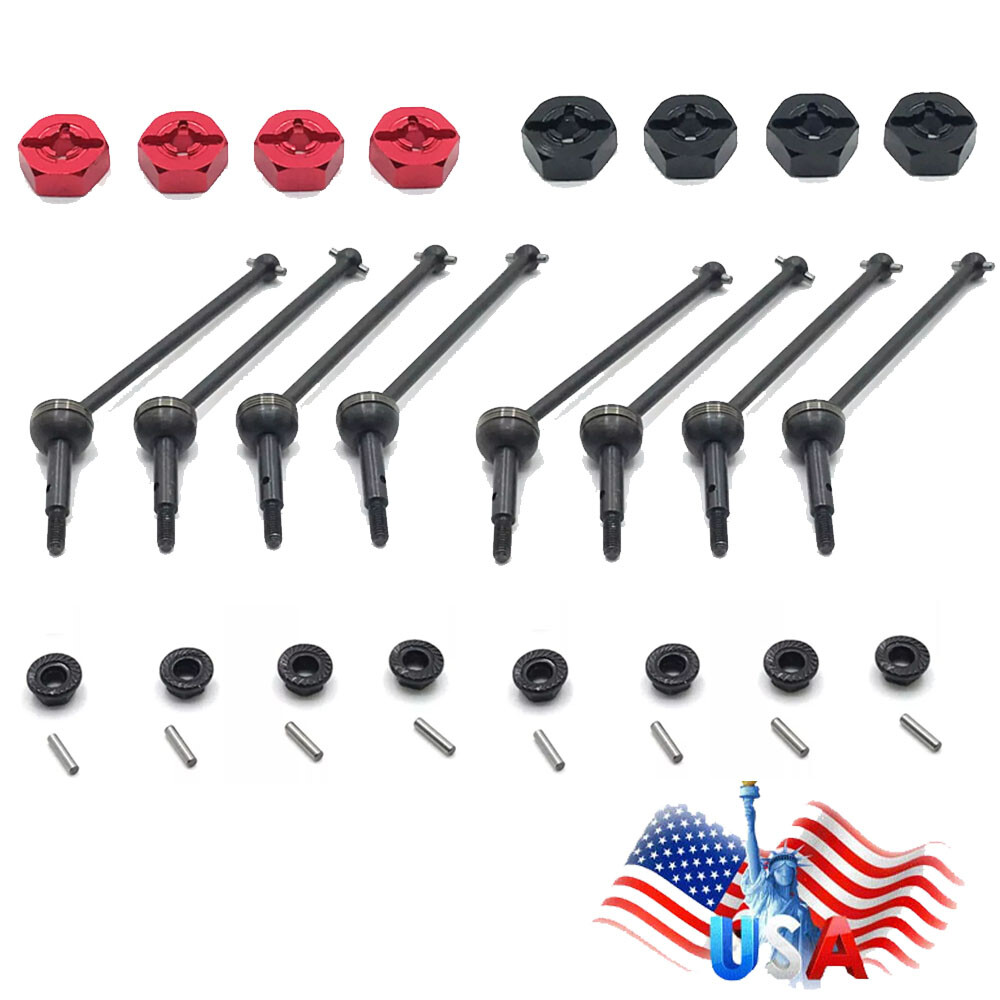 Upgrade CVD Drive Shaft Kit For WLtoys 1/14 144001 1/12 124016 124017-19 RC HOT