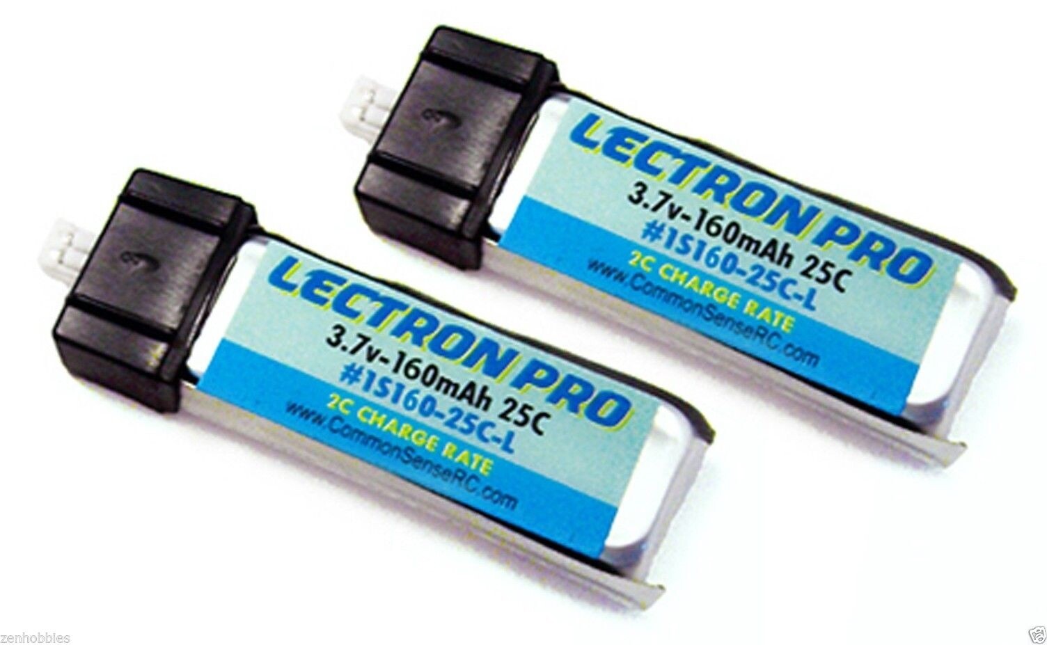 New 2 pcs Lectron 1S 3.7V 160mAh 25C Lipo Battery FOR Blade MCX MCX2 MCX 2 m CX