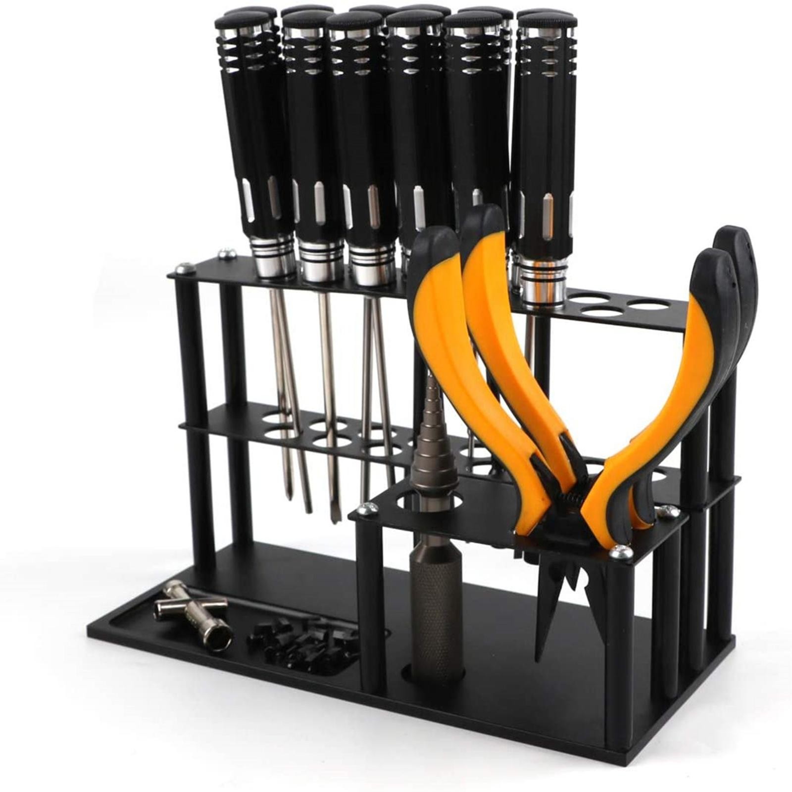 DIY RC Car Screwdriver Tool Organizer Holder Wrench Storage Rack Shelves Base