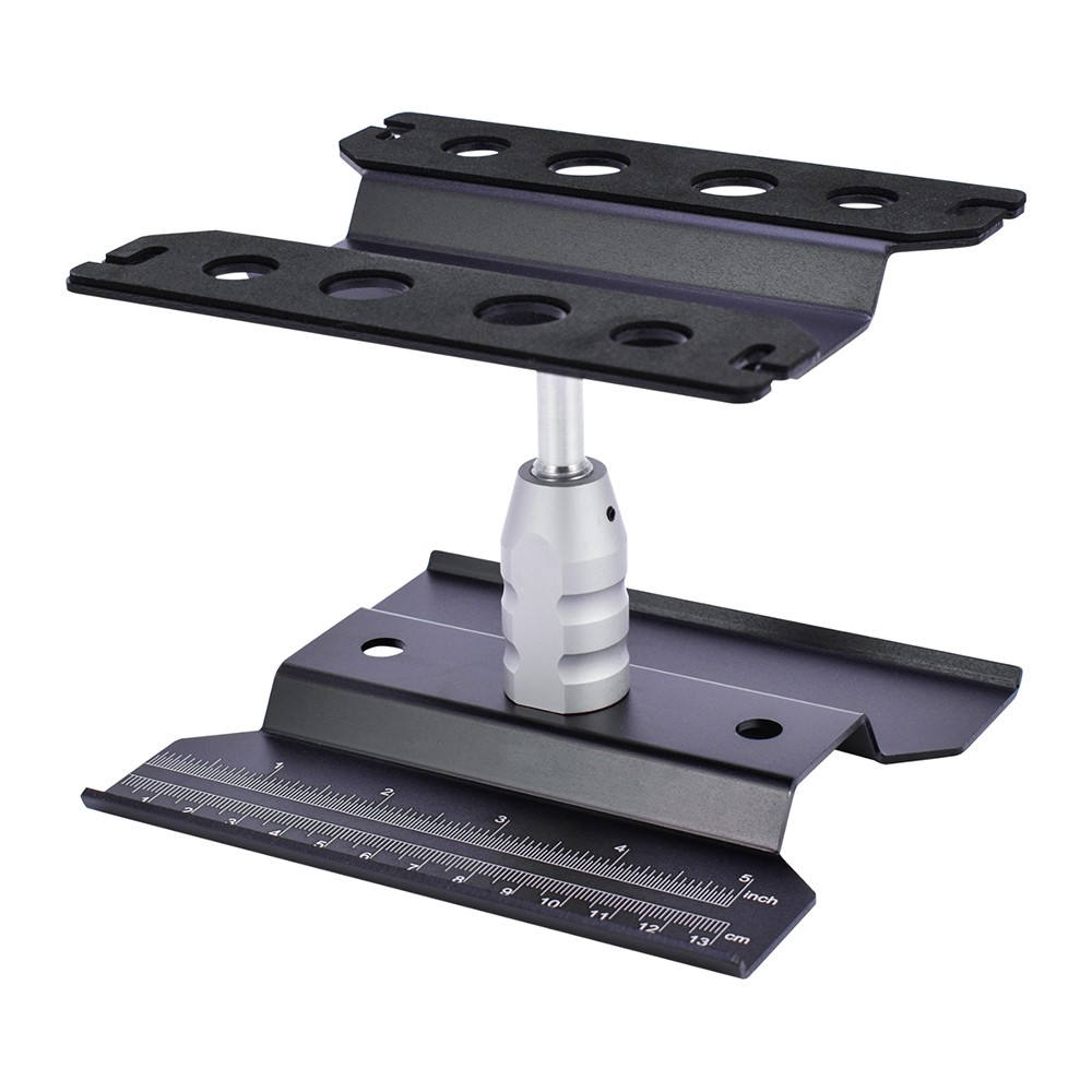 RC Car Work Stand Metal Repair Workstation w/ Magnetic Tray For 1:8 1:10 RC Car