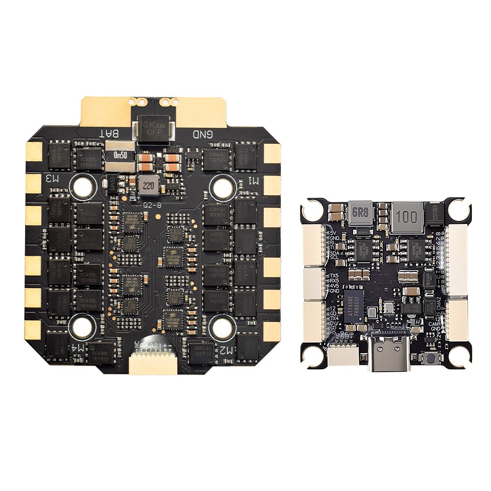 9IMOD H743 Flight Stack H743 Flight Control+ 70A/80A ESC For RC FPV Racing Drone