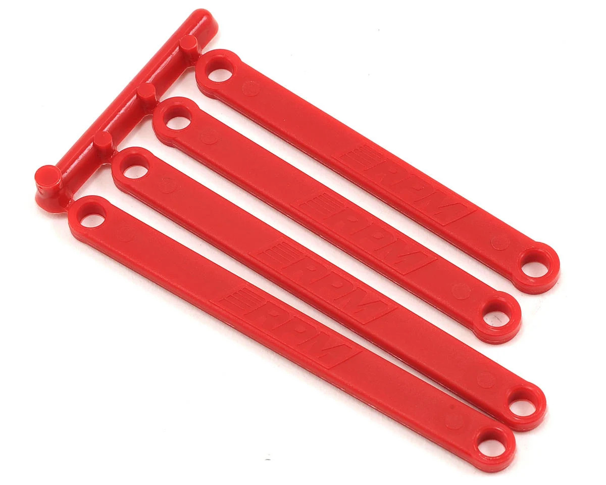 RPM RPM81269 HD CAMBER LINKS RU/ST 2WD RED D22