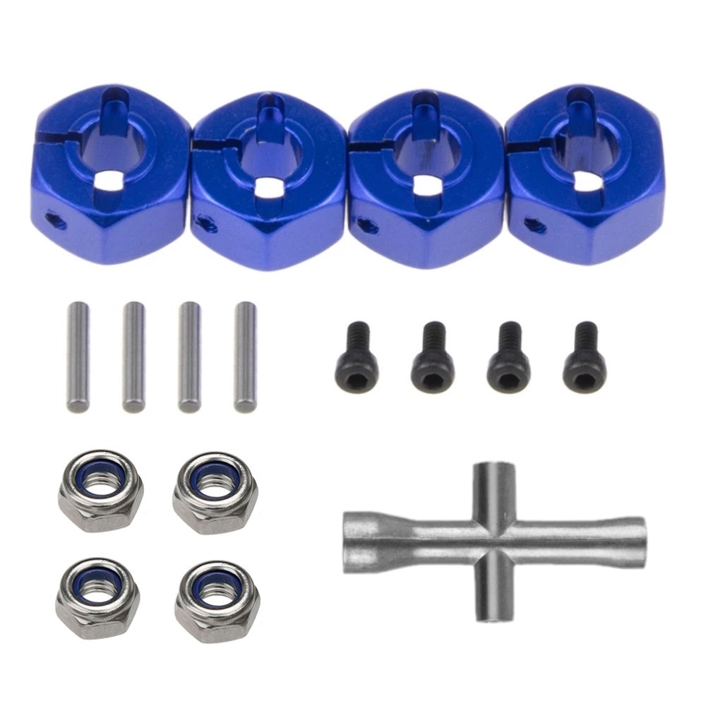 Wheel Hex Adapter for Traxxas 1/10 Slash 4×4 VXL 2WD Rustler HQ727 REMO RC Car