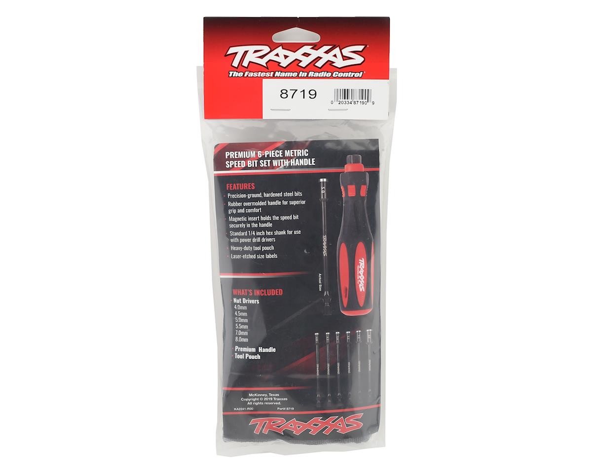 Traxxas Part #8719: 6-Piece Metric Nut Driver Master Set w/Carrying Case