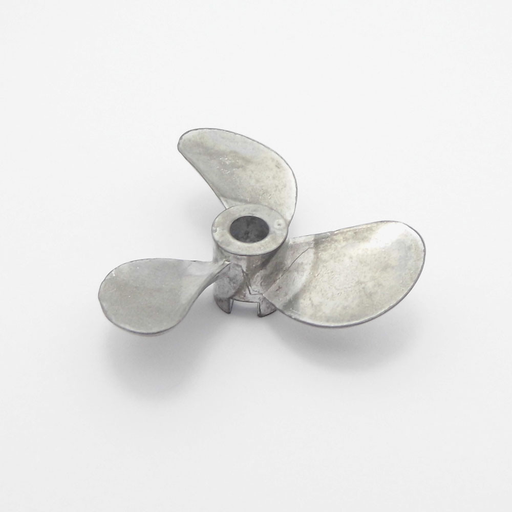 Right Left Hand 4mm Shaft 3-Blades Metal Propeller Prop 28-48mm fr Scale RC Boat