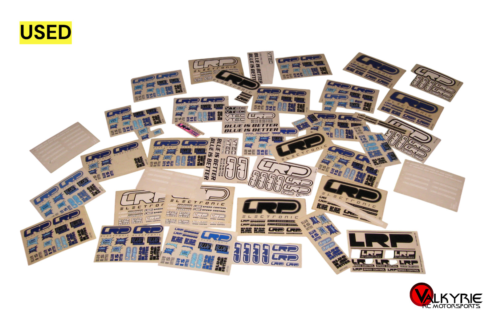 RC LRP Sticker Lot New & Used