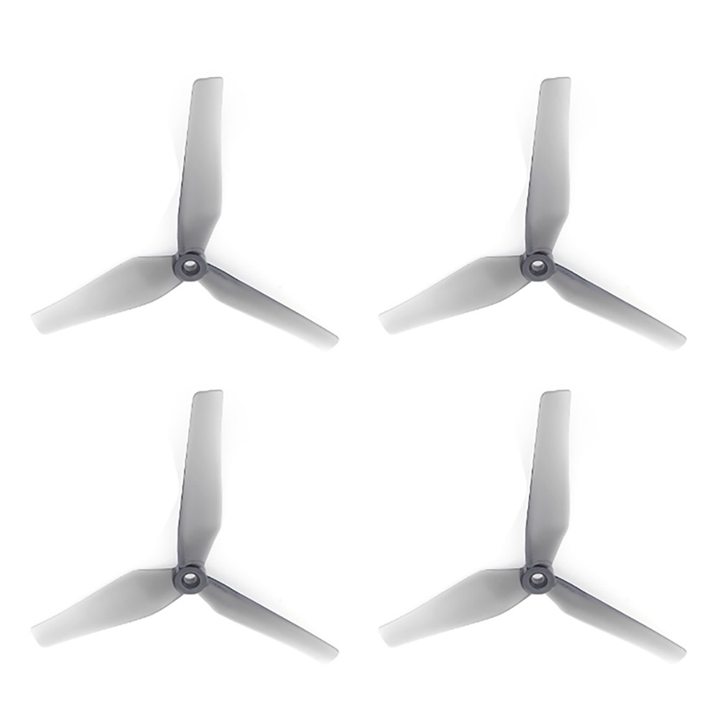2Pairs HQProp D6 x 4.5 x 3 Grey 6-inch FPV Racing Propeller Tri-Blade Propeller