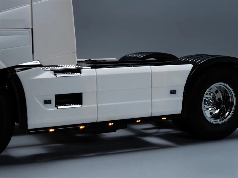 LED Side Skirt Lights 5V for 1/14 Tamiya RC Truck Car VOLVO FH16XL 750 4X2 56375