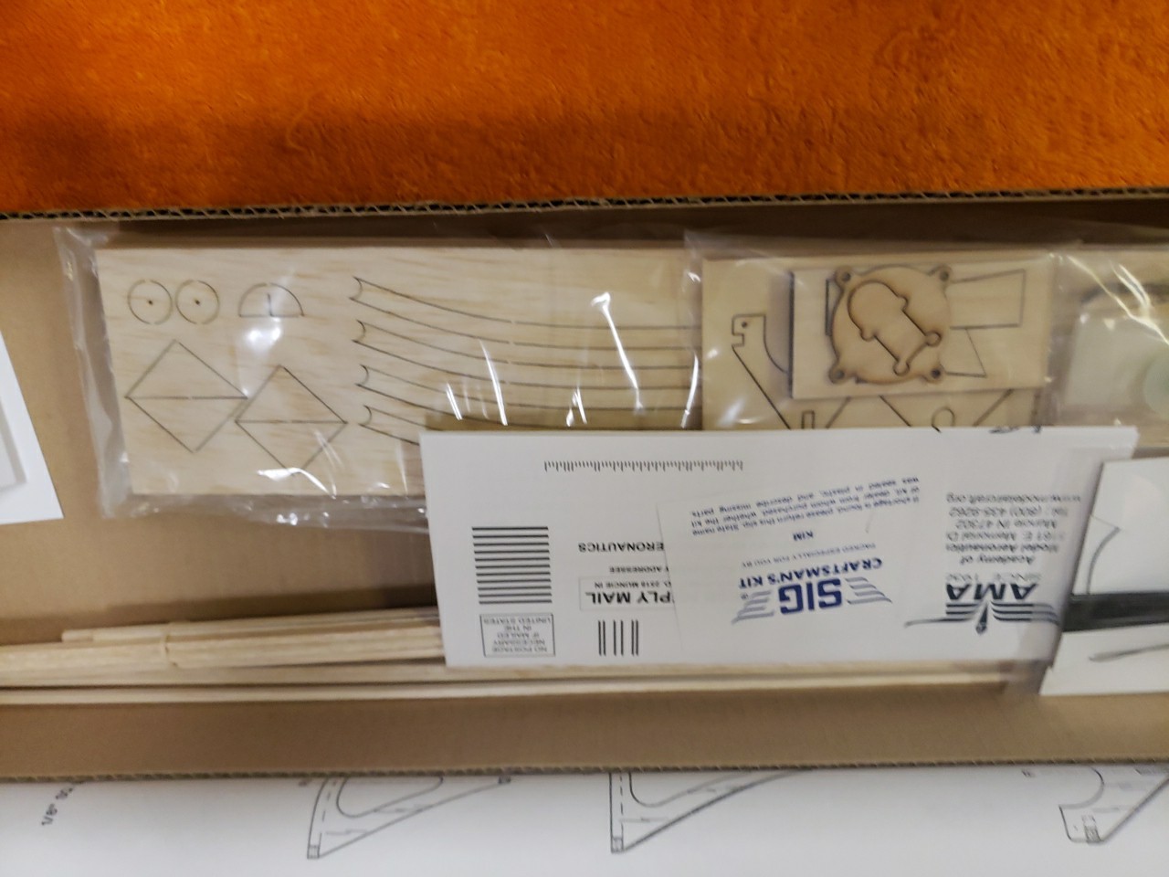 SIG Kit – Sig 1909 Antoinette Indoor RC Scale KIT – 49.25″ wingspan – New!