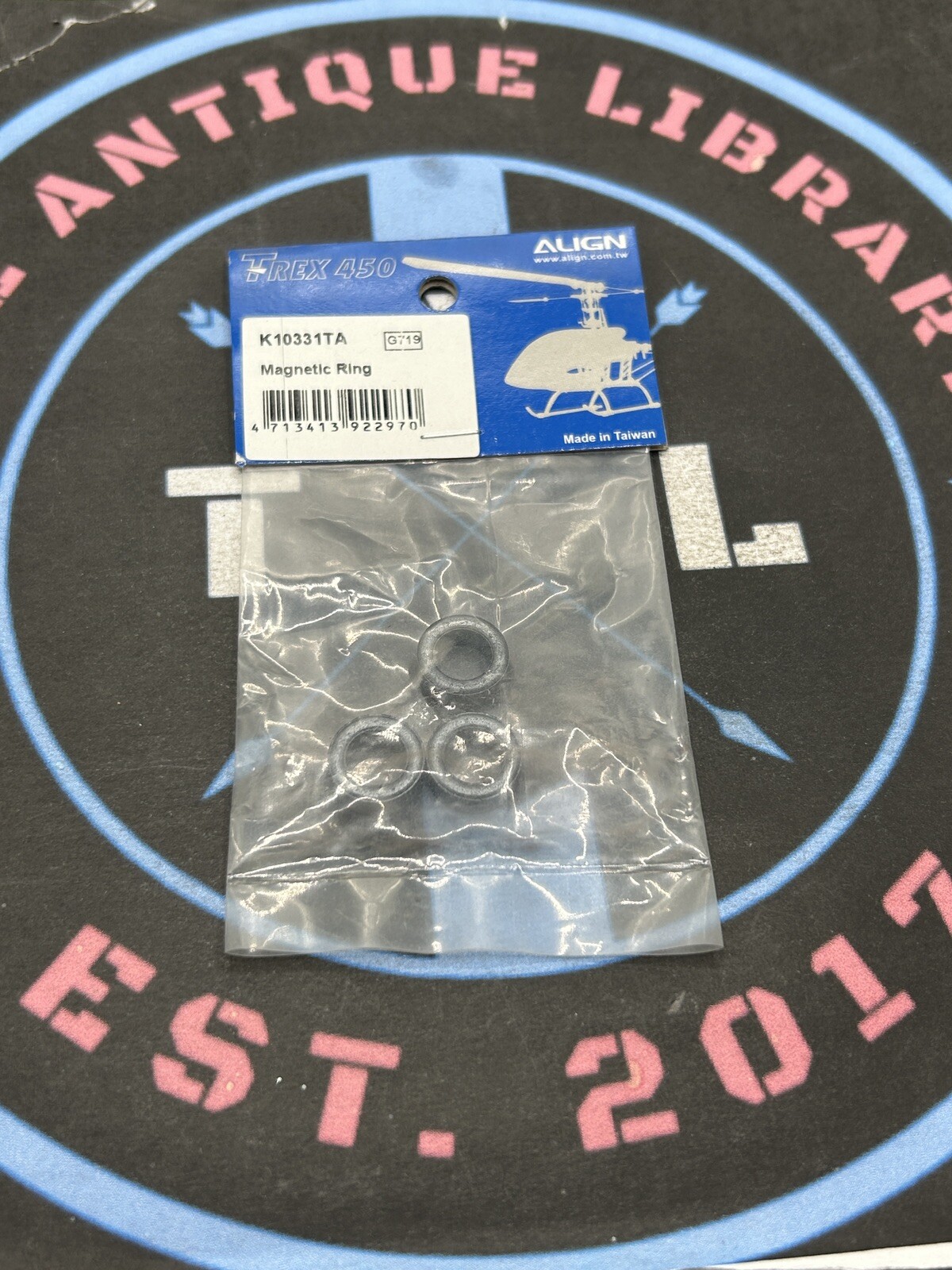 Align. T-Rex 450. K10331TA. MAGNETIC RING
