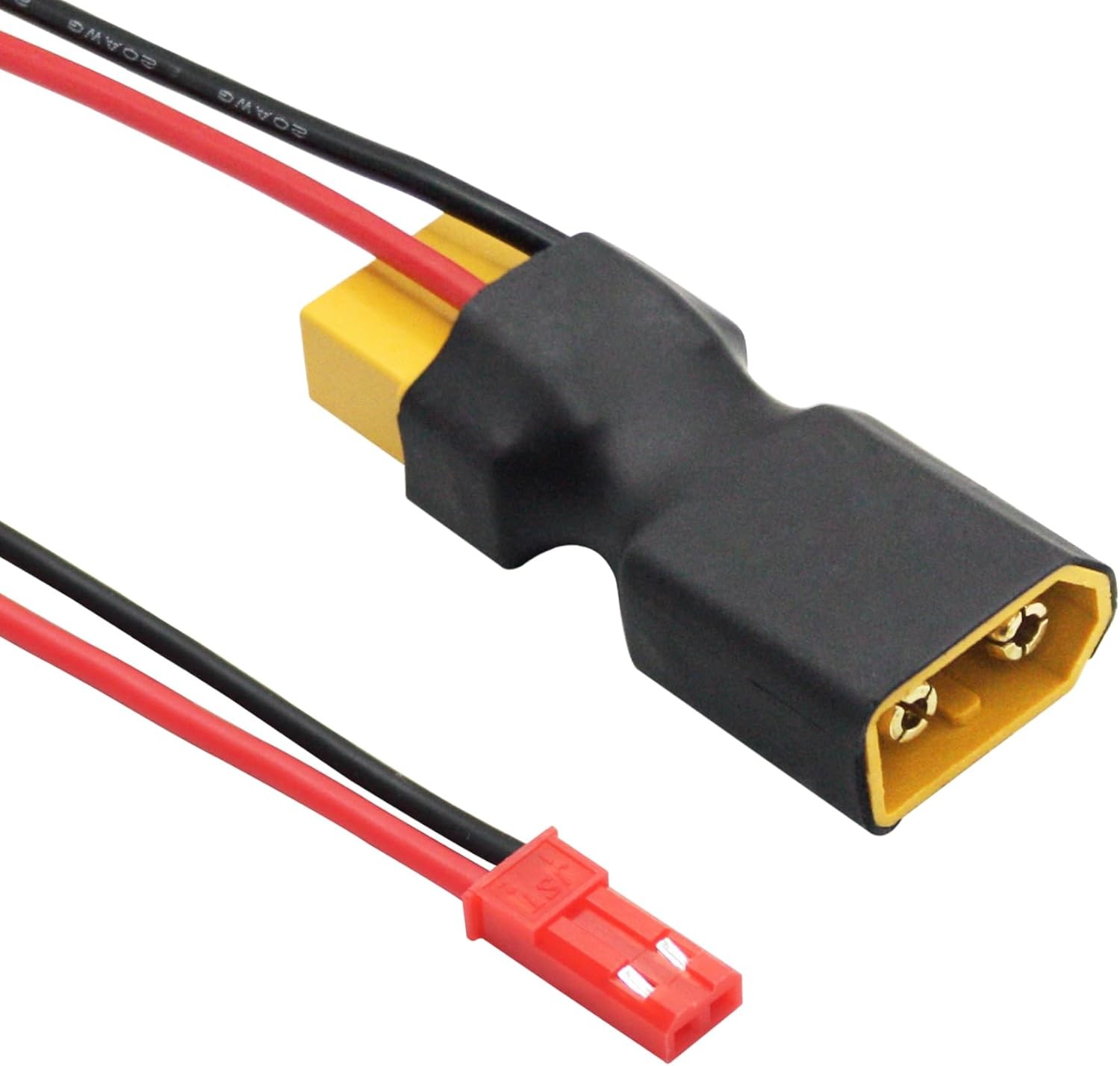 2Pair XT60 Male to Female Connector Adapter with JST & Plug…