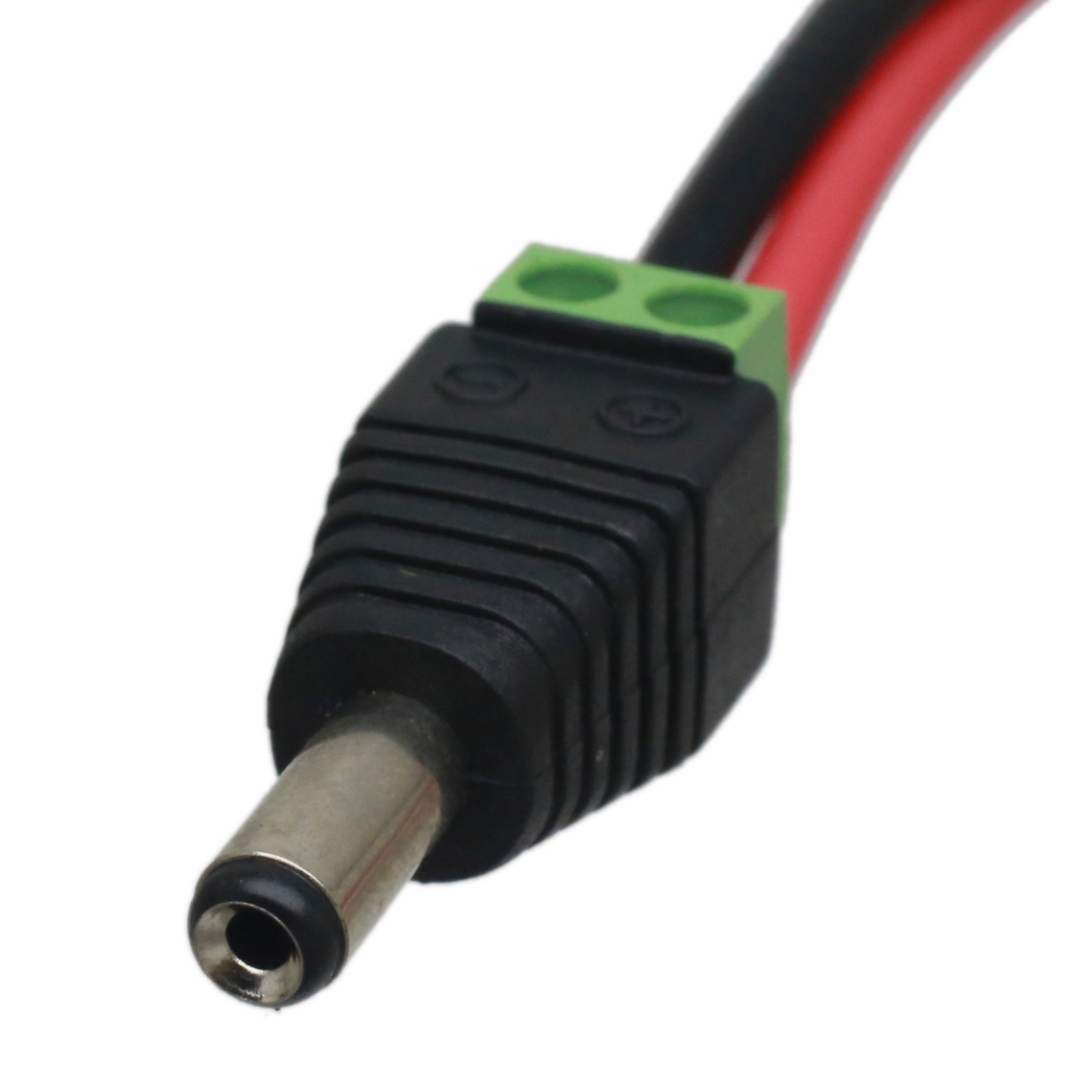 XT90 Male to male 2.1mmx5.5mm DC barrel plug cable 14AWG HEAVY DUTY