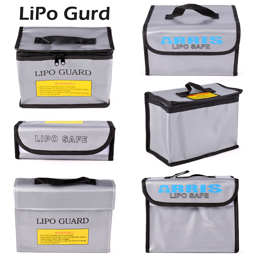Lipo Guard Safety Bag Fireproof Explosion-Proof Portable for RC Battery Safe