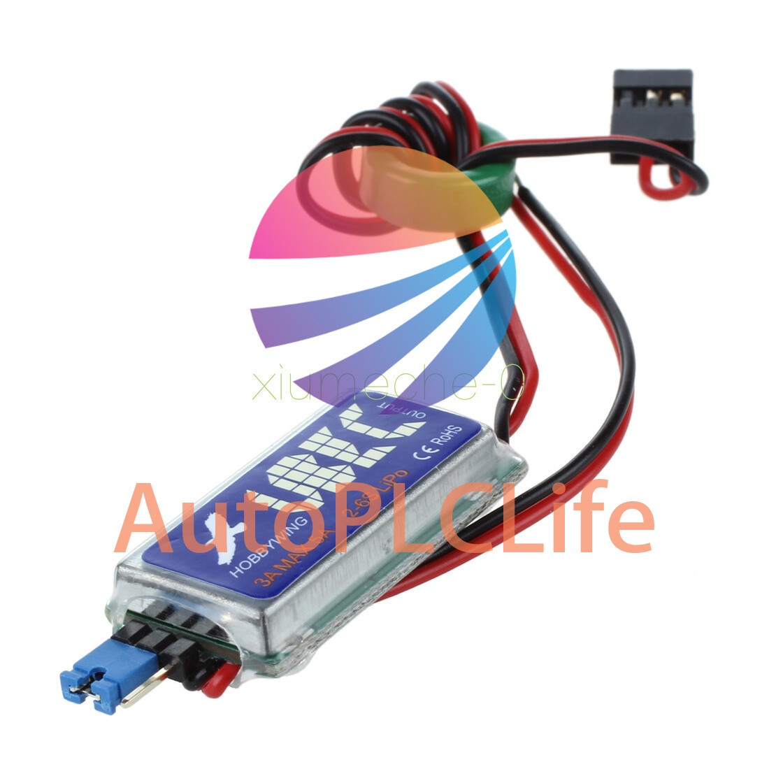 Hobbywing 3A UBEC w/ RF Noise Reduction RC Output BEC Switch Mode for Lipo