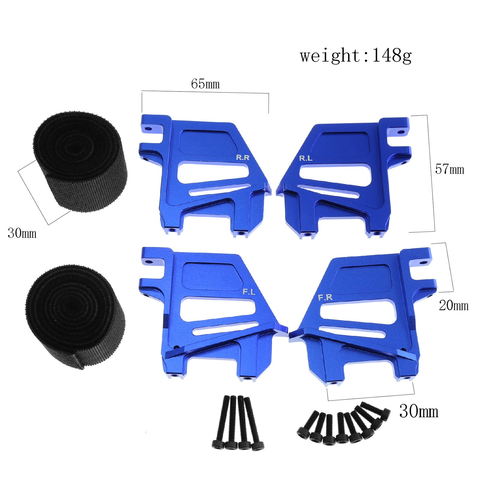Battery Holder Base Mount Tray For Traxxas 1/5 X-Maxx 8S 4WD Off Road RC Truck