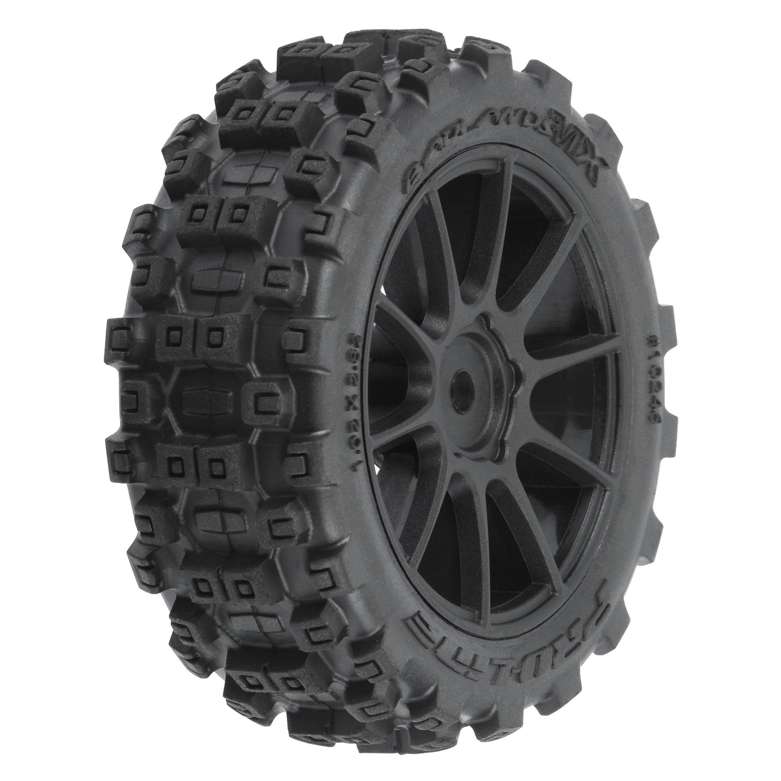 Pro-Line Racing PRO1024610 Badlands MX 1.9″ Buggy Tires MTD Mach-10 Black
