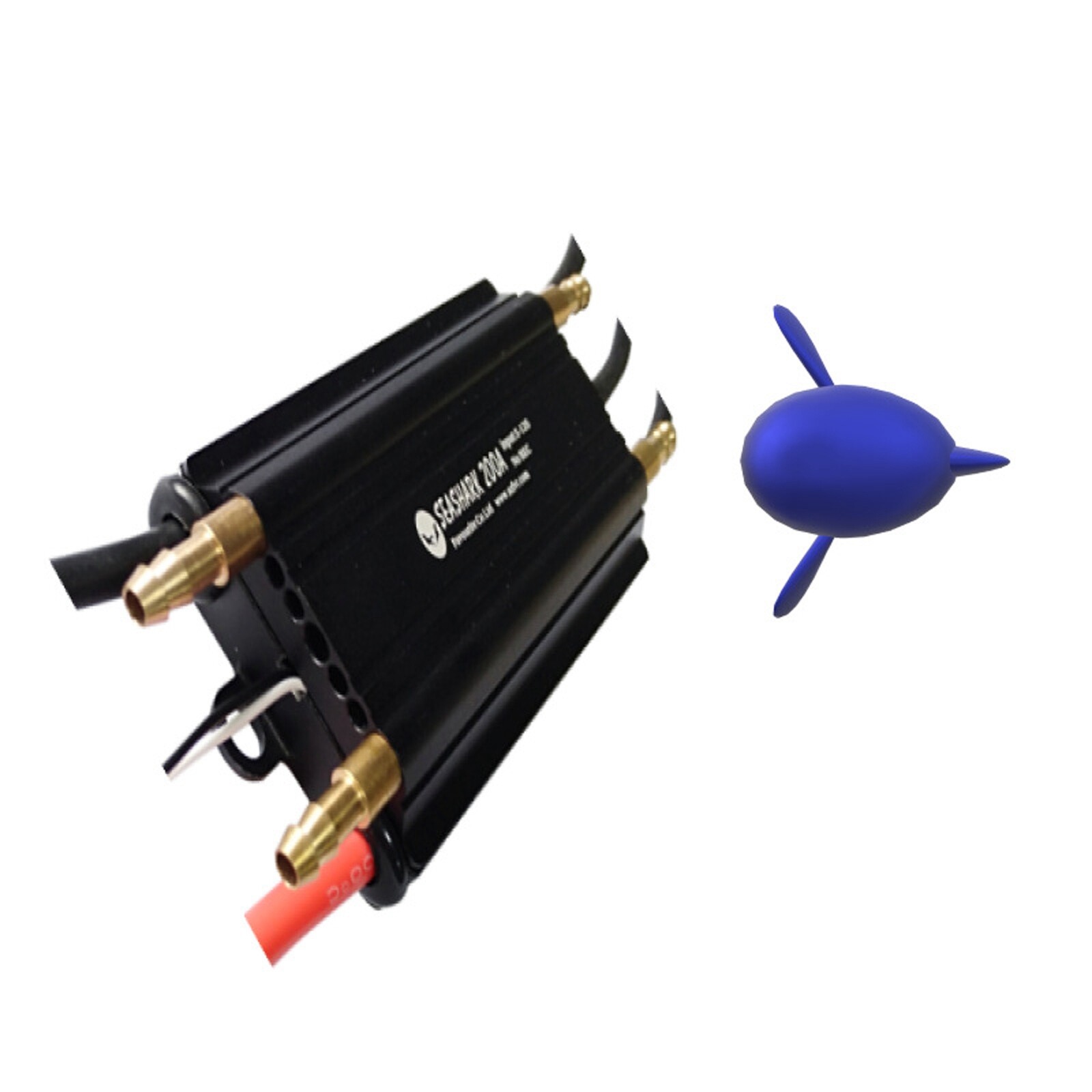 Brushless ESC High Voltage 5-12S 200A For FVT RC Boat Electric Speed Controller