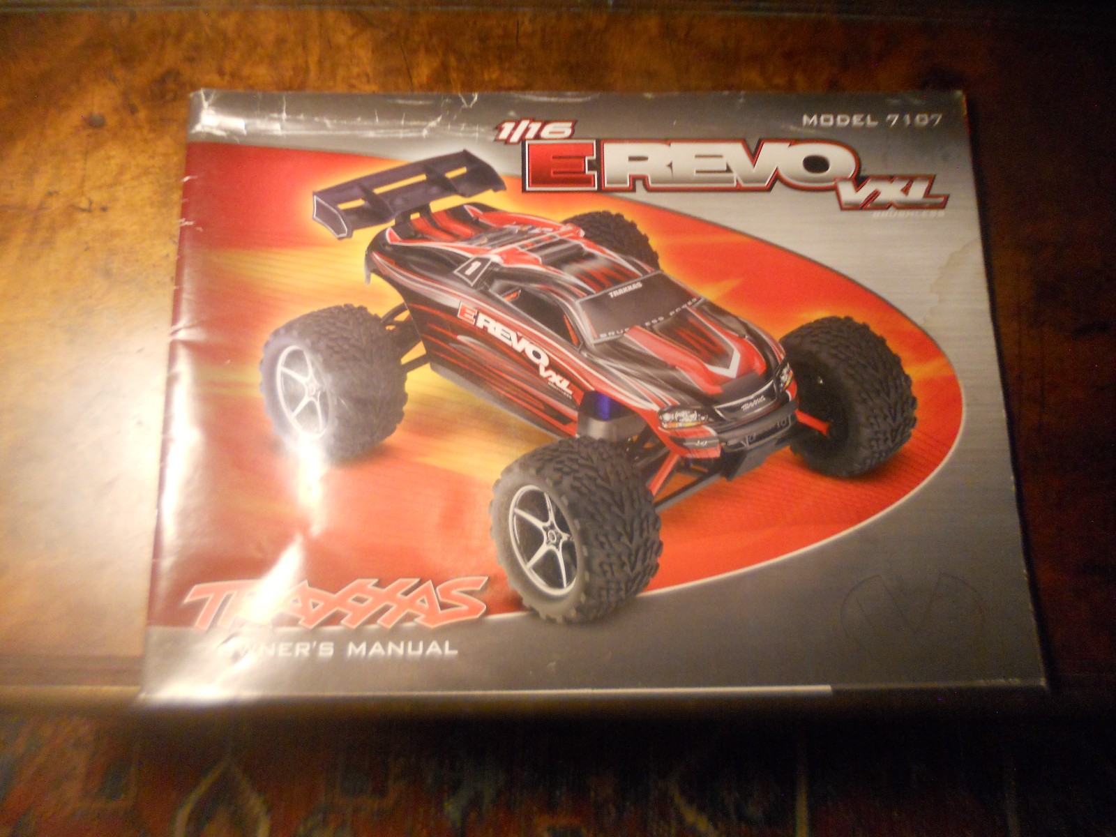RC Racing Car Owner’s MANUAL The EL REVO VXL Model 7107 1/16 fair
