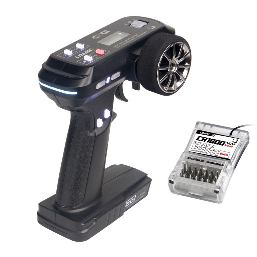 LDARC CT01 2.4GHz 8-Channel Professional Remote Controllor LCD Display