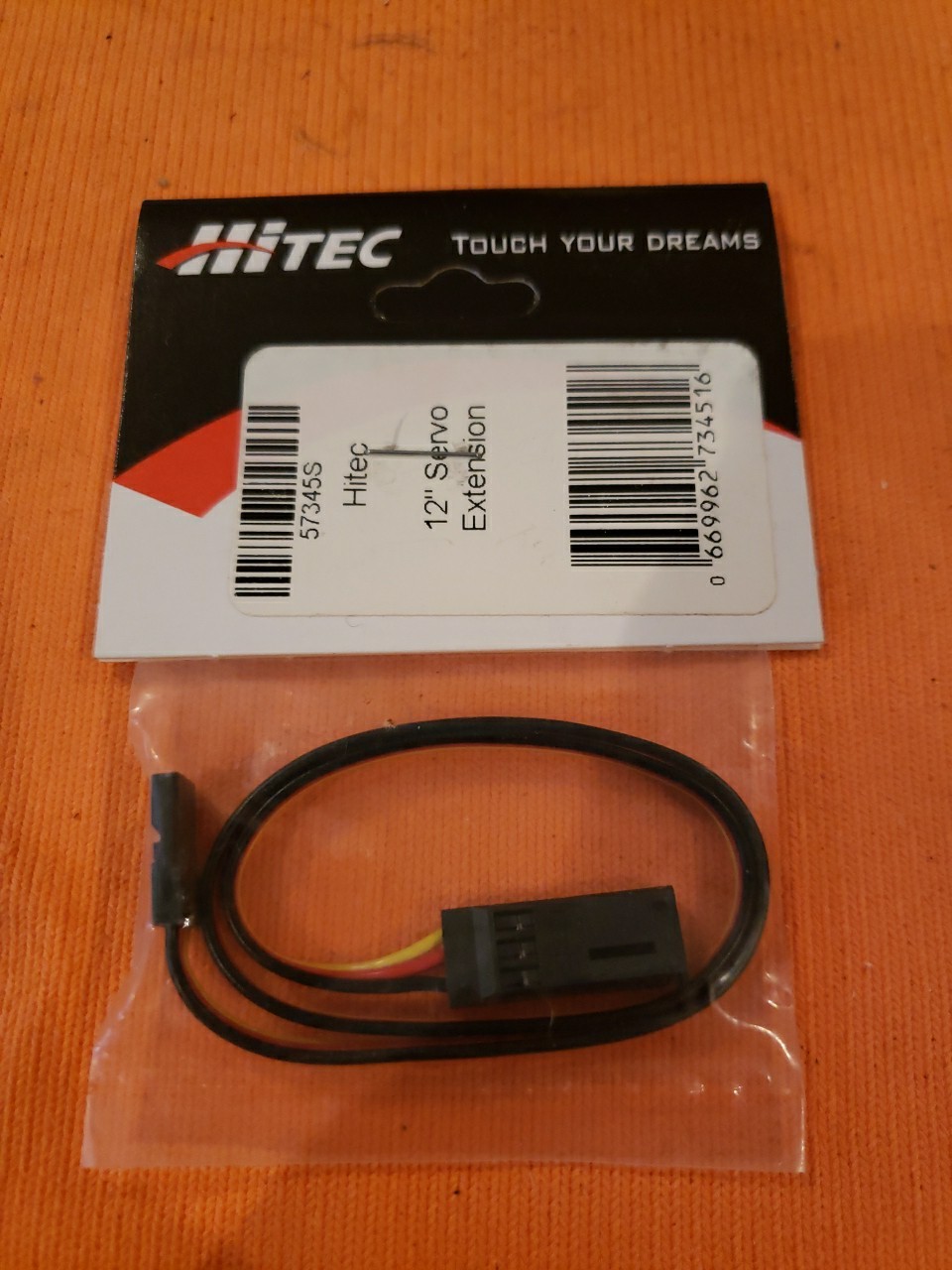 Hitec Extensions – 12″ Servo Extension – New