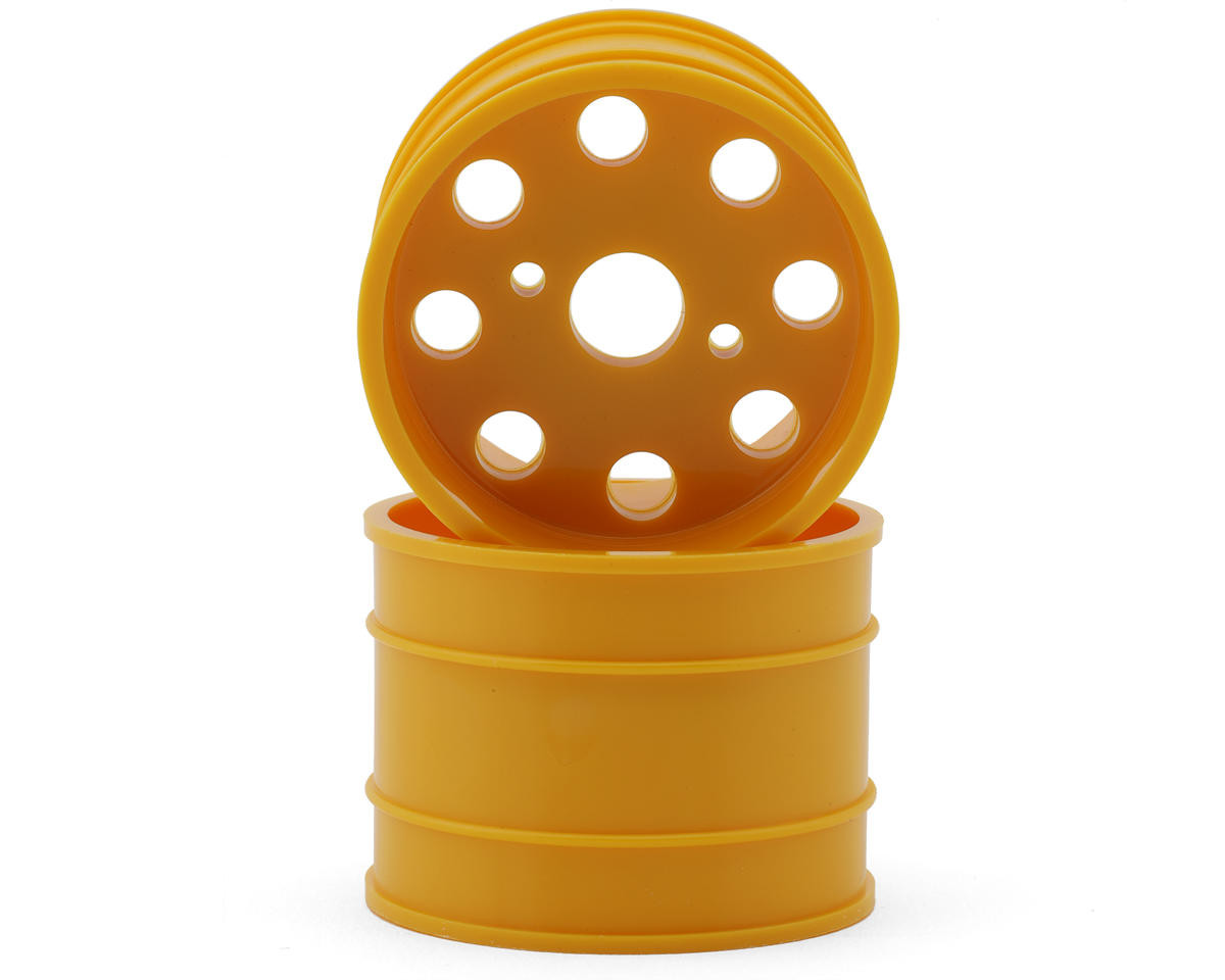 Yokomo YZ-834B Dog Fighter 2.2″ Wheels (Yellow) (2) [YOKZB-824]
