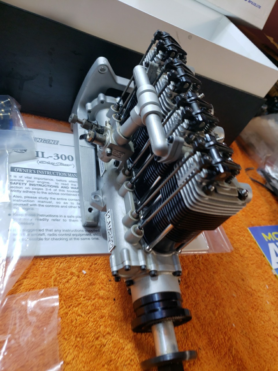 OS Engine – OS IL-300 Four Cylinder Inline Four Stroke RC Motor – New