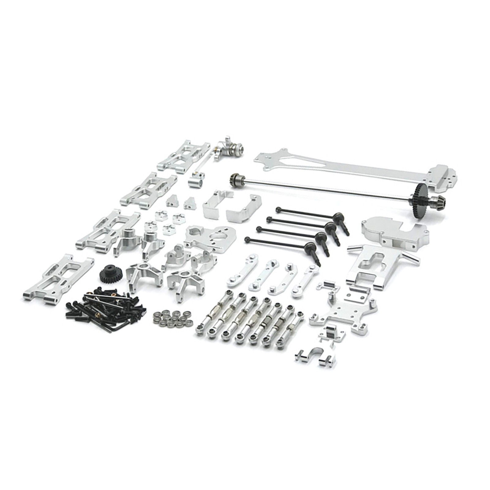 New Full Metal RC Truck Upgrade Patrs Kits For Wltoys 124016 124017 1/12 RC Car