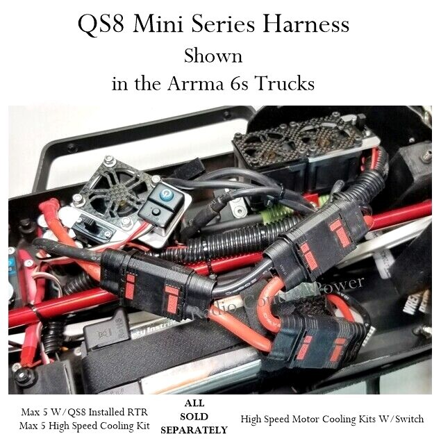 RCP-QS8 Series Harness Mini or Regular Size Options 8 awg or 6 awg wire