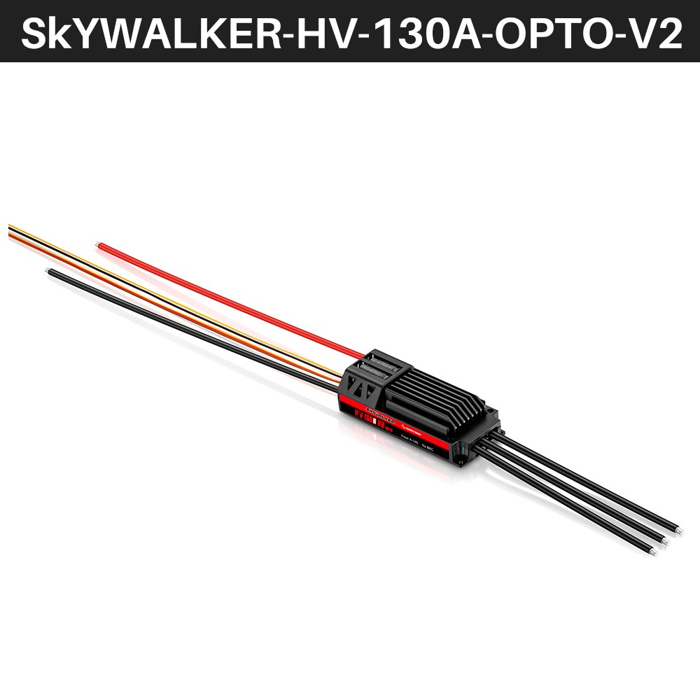 Hobbywing Skywalker V2 130A 160A Brushless ESC w/Reverse Break For RC Fixed Wing