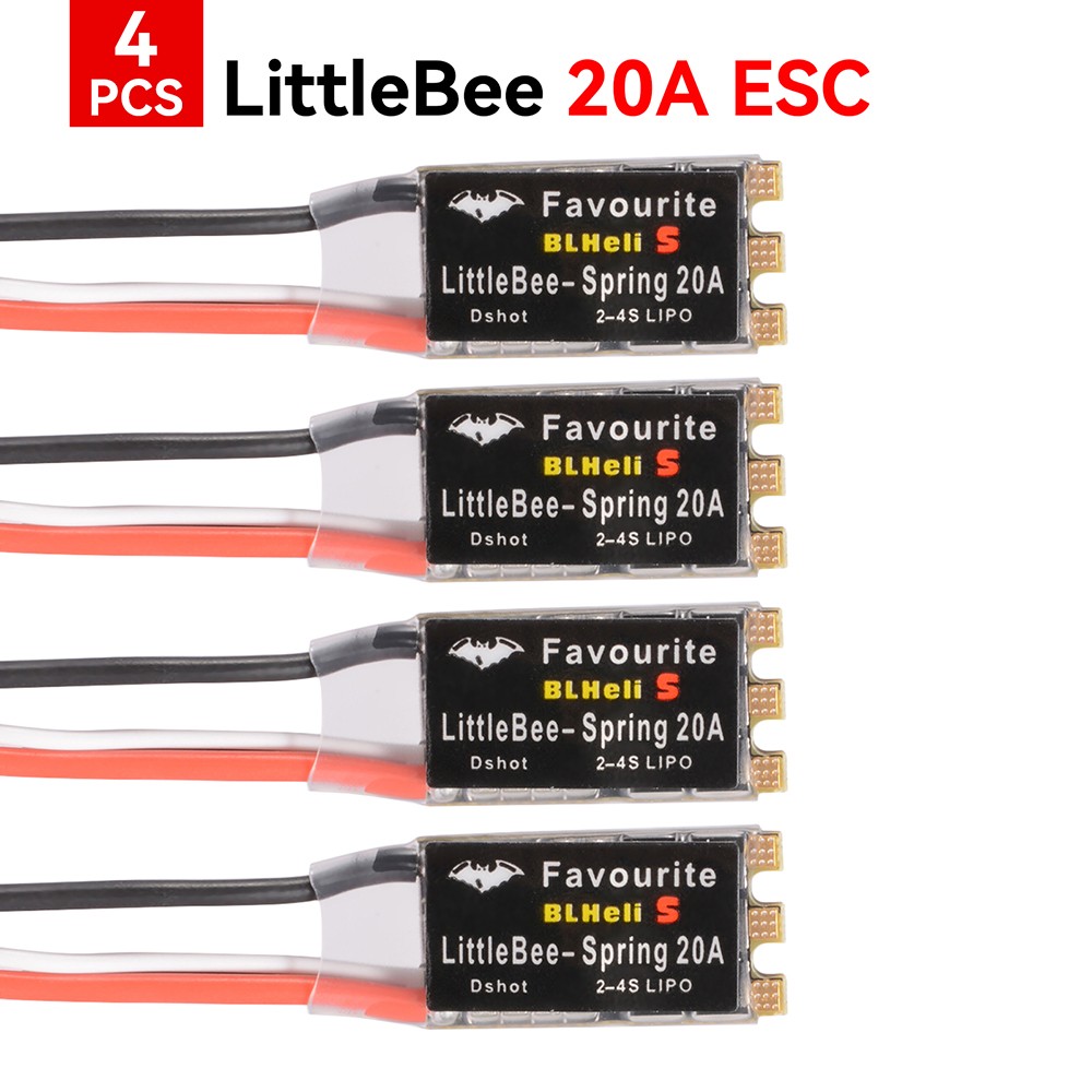 9IMOD RC Drone Favourite FVT LittleBee 20A/30A ESC BLHeli_S OPTO 2-6S Brushless