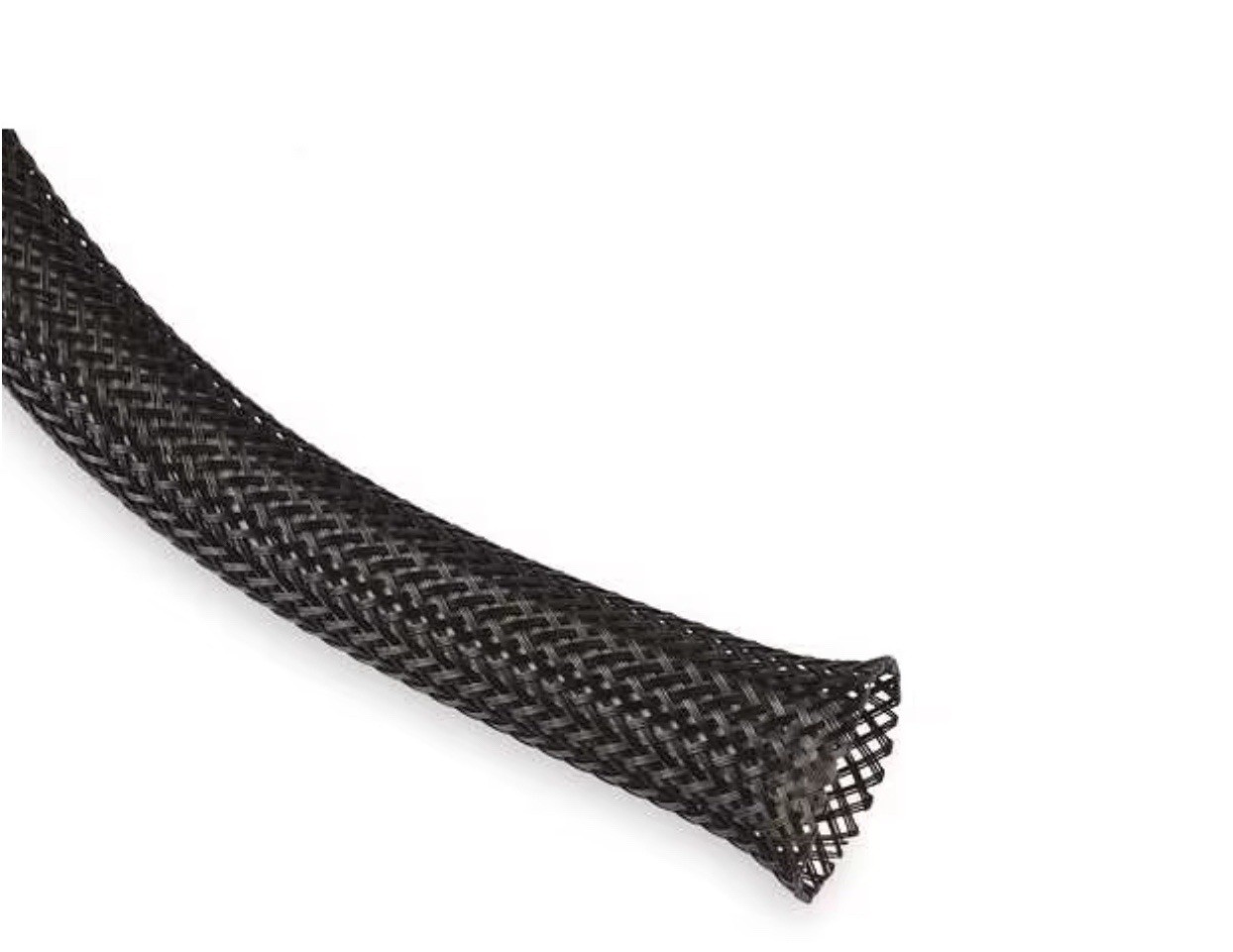 10MM expandable servo extension wire looming for giant scale rc airplane 10’ BLK