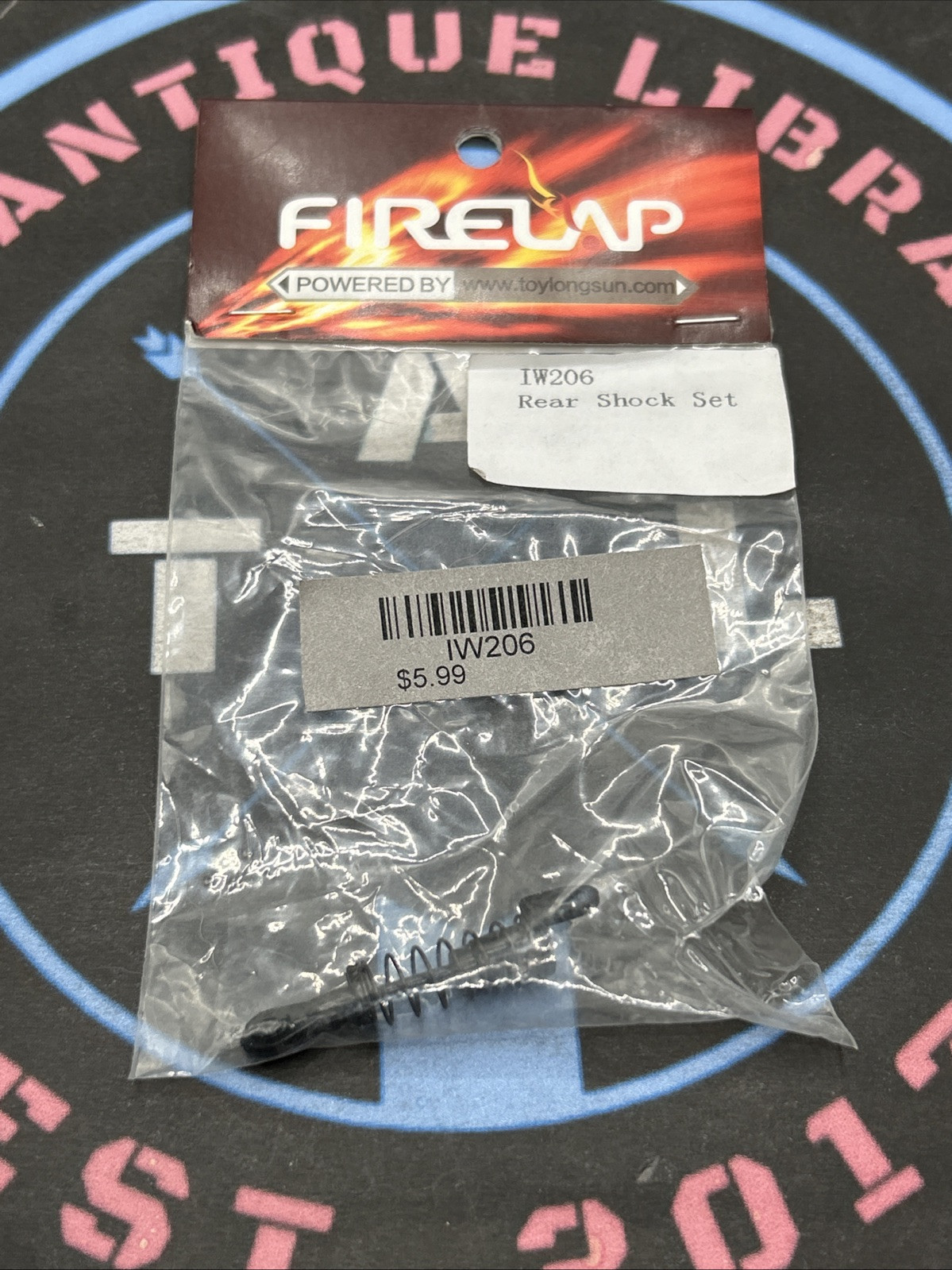 FireLap. 1/28 Scale. IW206 Rear Shock Set