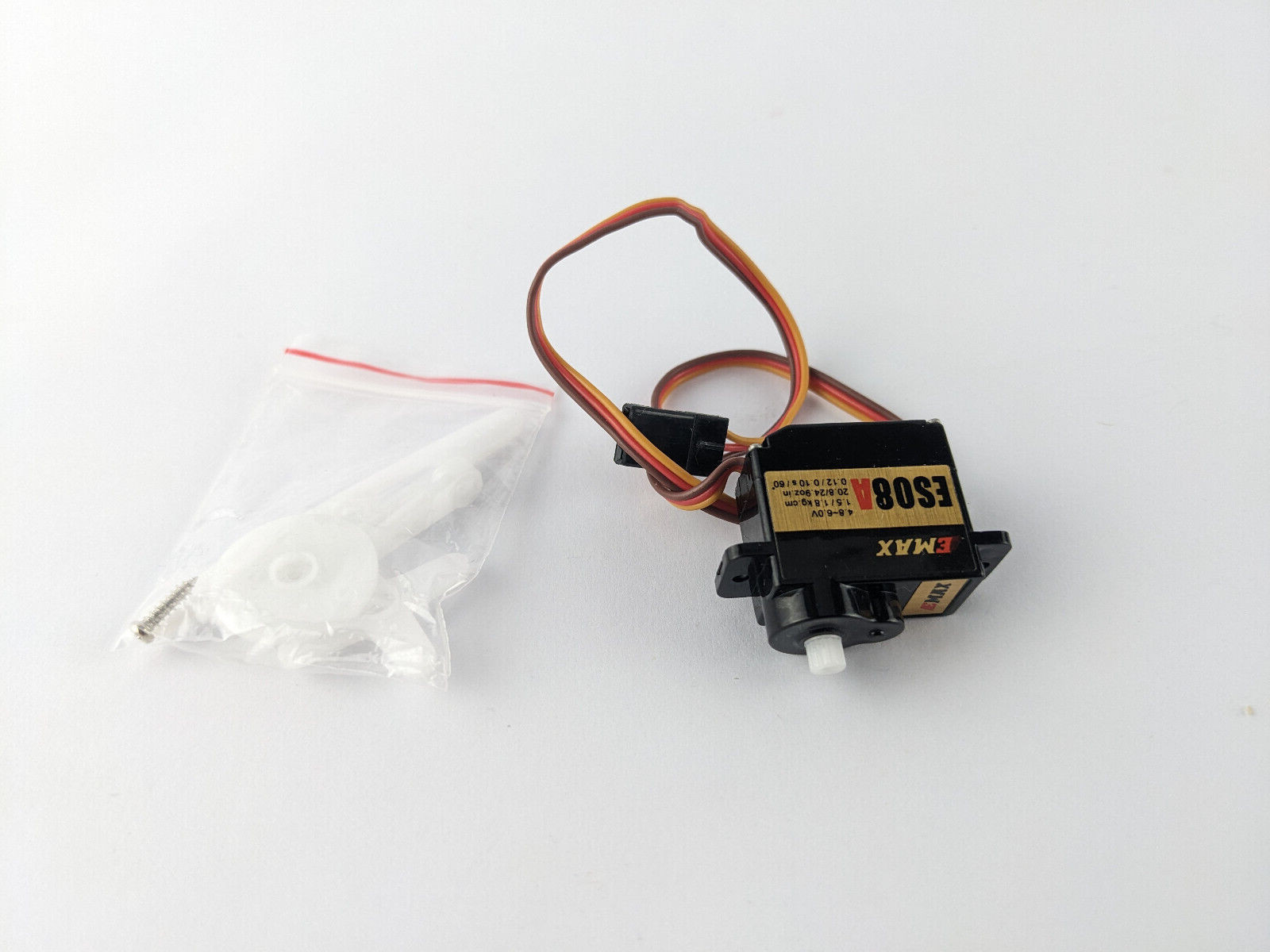 EMax ES08A Mini Servo Micro Analog for 3D RC Plane Heli