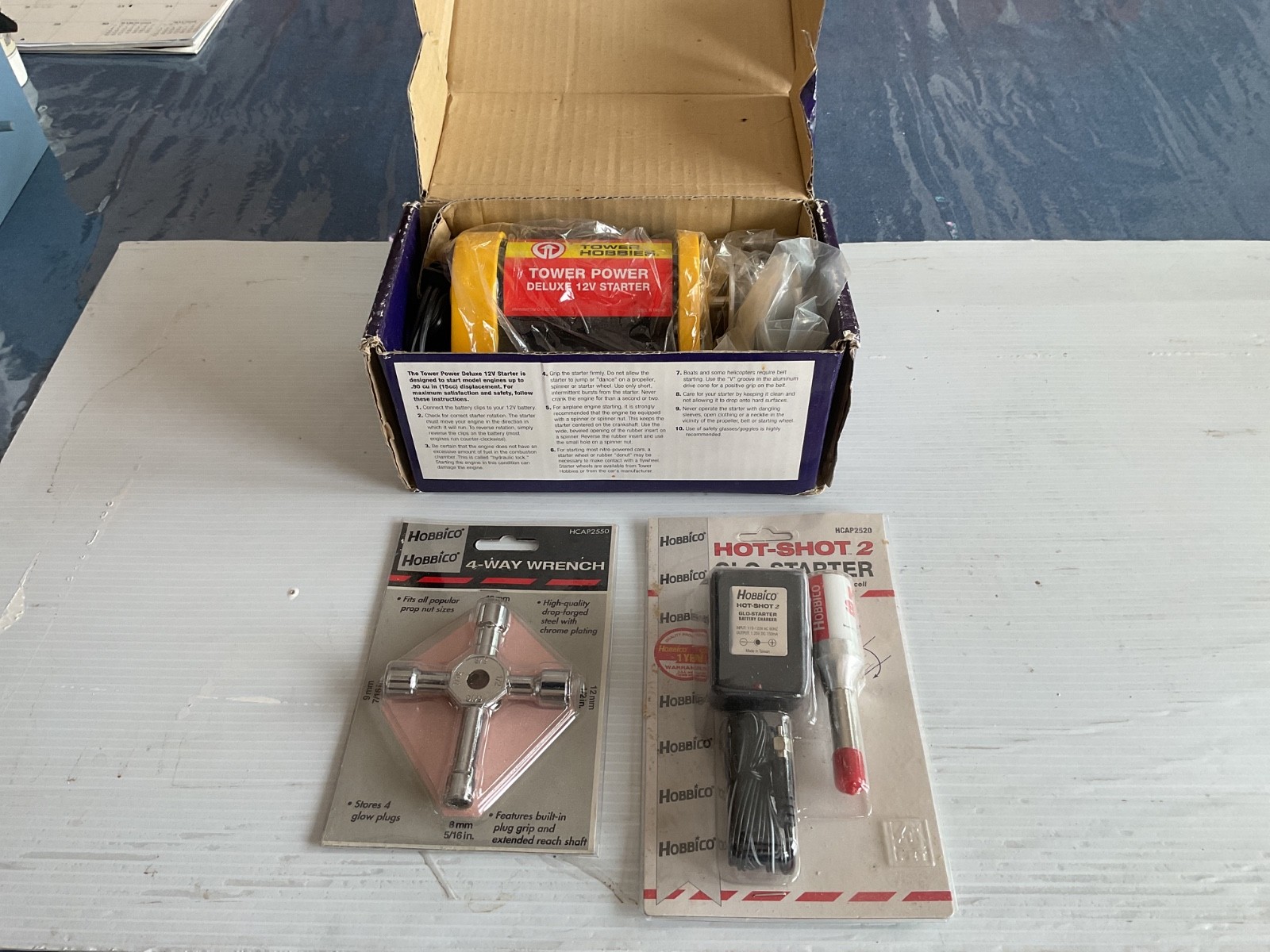 Tower Hobbies Deluxe 12V Starter – TOWP0500, plus…