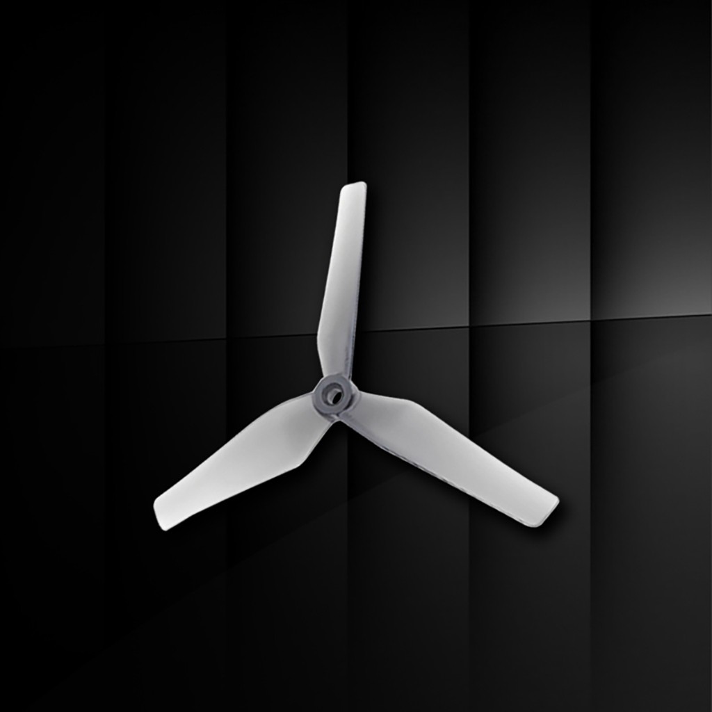 2Pairs HQProp D6 x 4.5 x 3 Grey 6-inch FPV Racing Propeller Tri-Blade Propeller