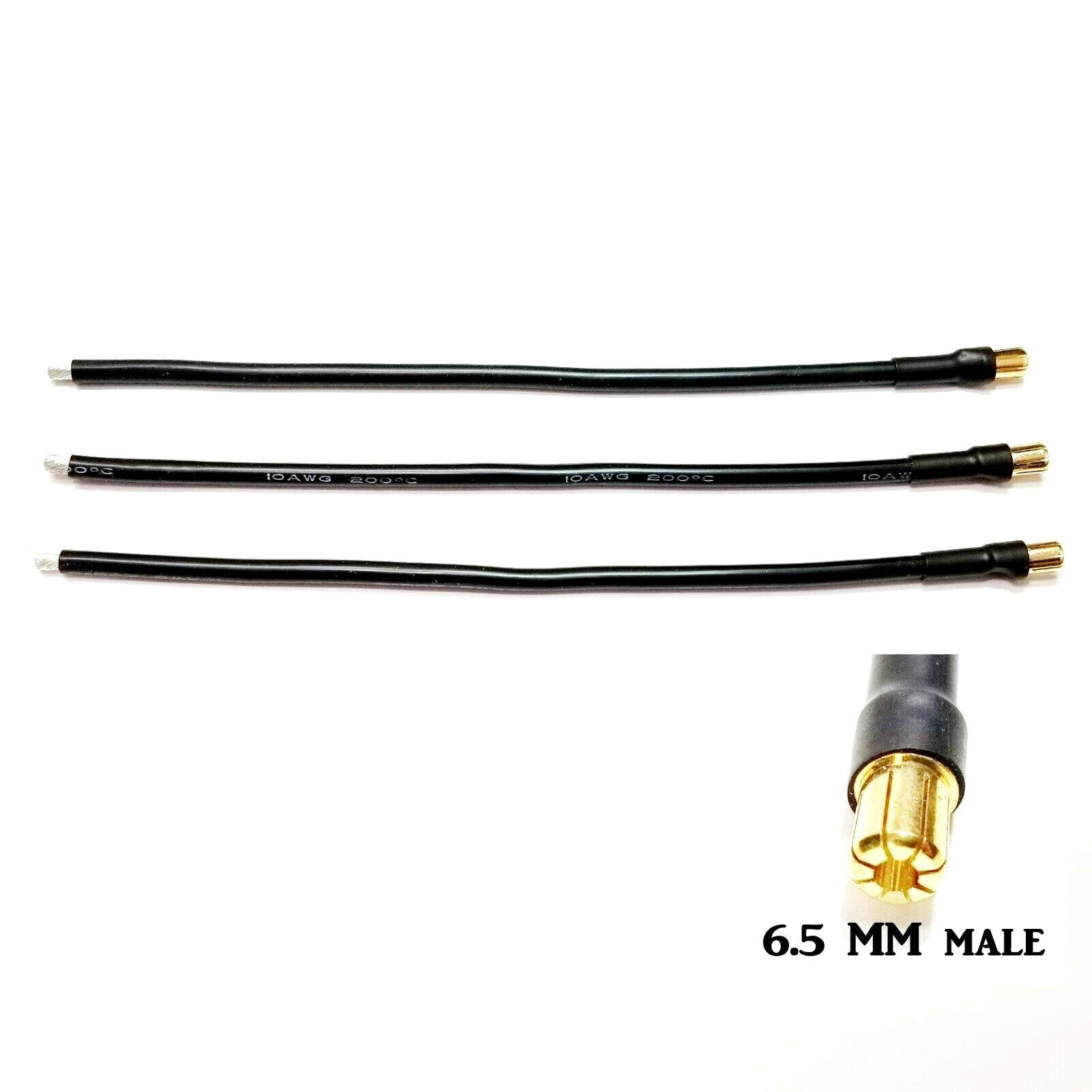 RCP Motor Wires MALE Brushless Motor Wires Tinned Ends Great for Sensored Motors