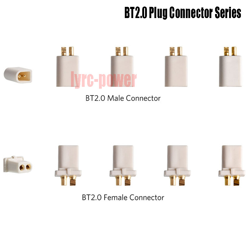 BT2.0 to PH2.0 Banana Pin Connector Plug 22AWG Cable for 1S Drone Charge Battery