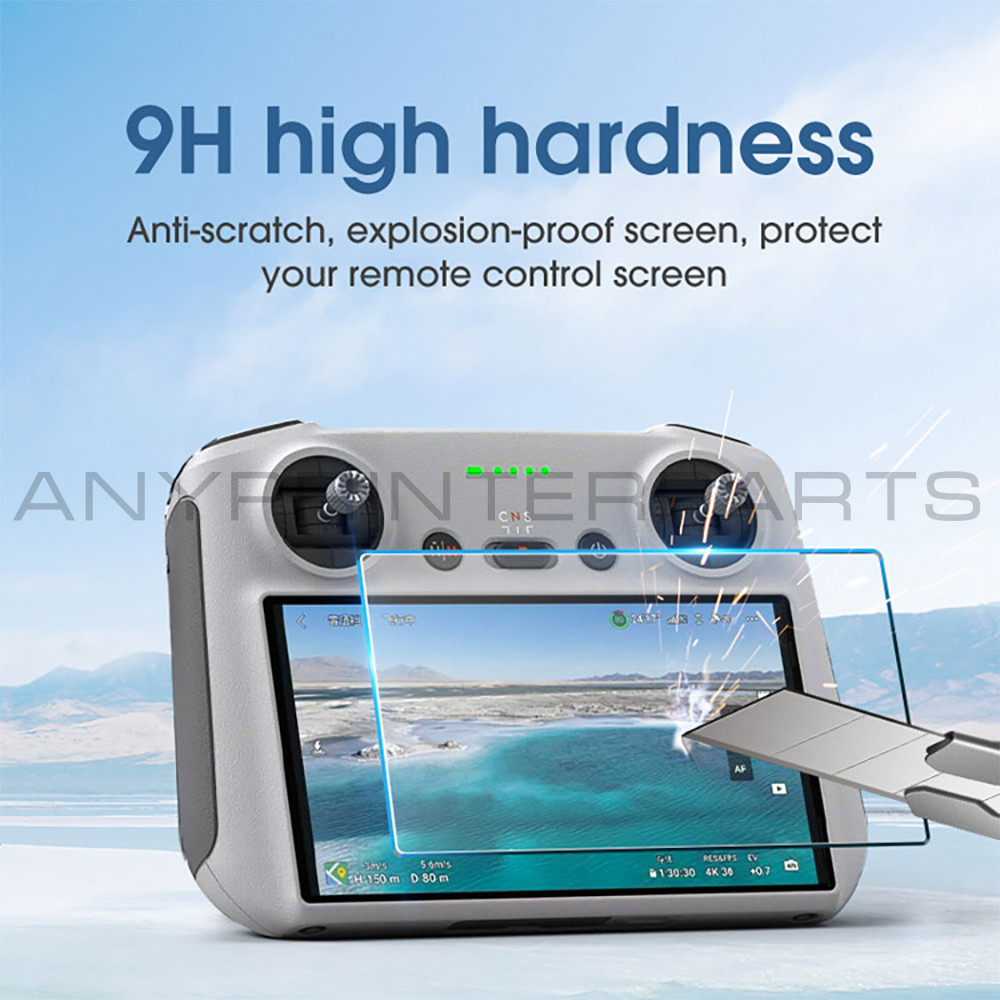 HD Tempered Glass Protector Film for Remote Controller Screen DJI MINI 3 Pro RC
