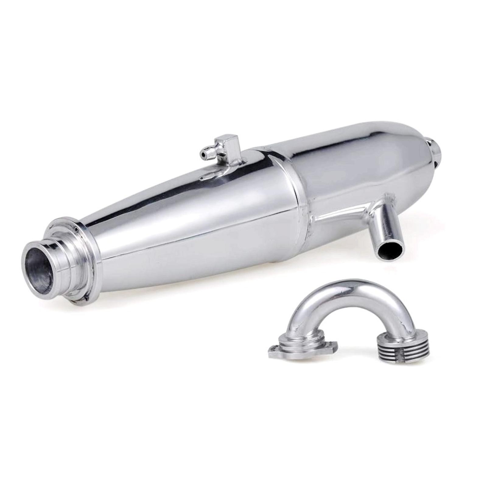 1 Set 1/8 RC Car Exhaust Pipe For HSP HPI Redcat Model Car/SH GO 21 28 Engine e