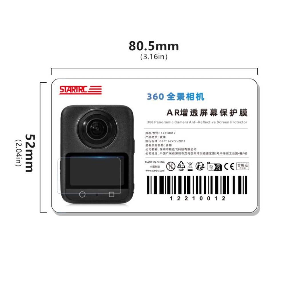 STARTRC AR HD Explosion-proof Tempered Glass Film for DJI OSMO 360