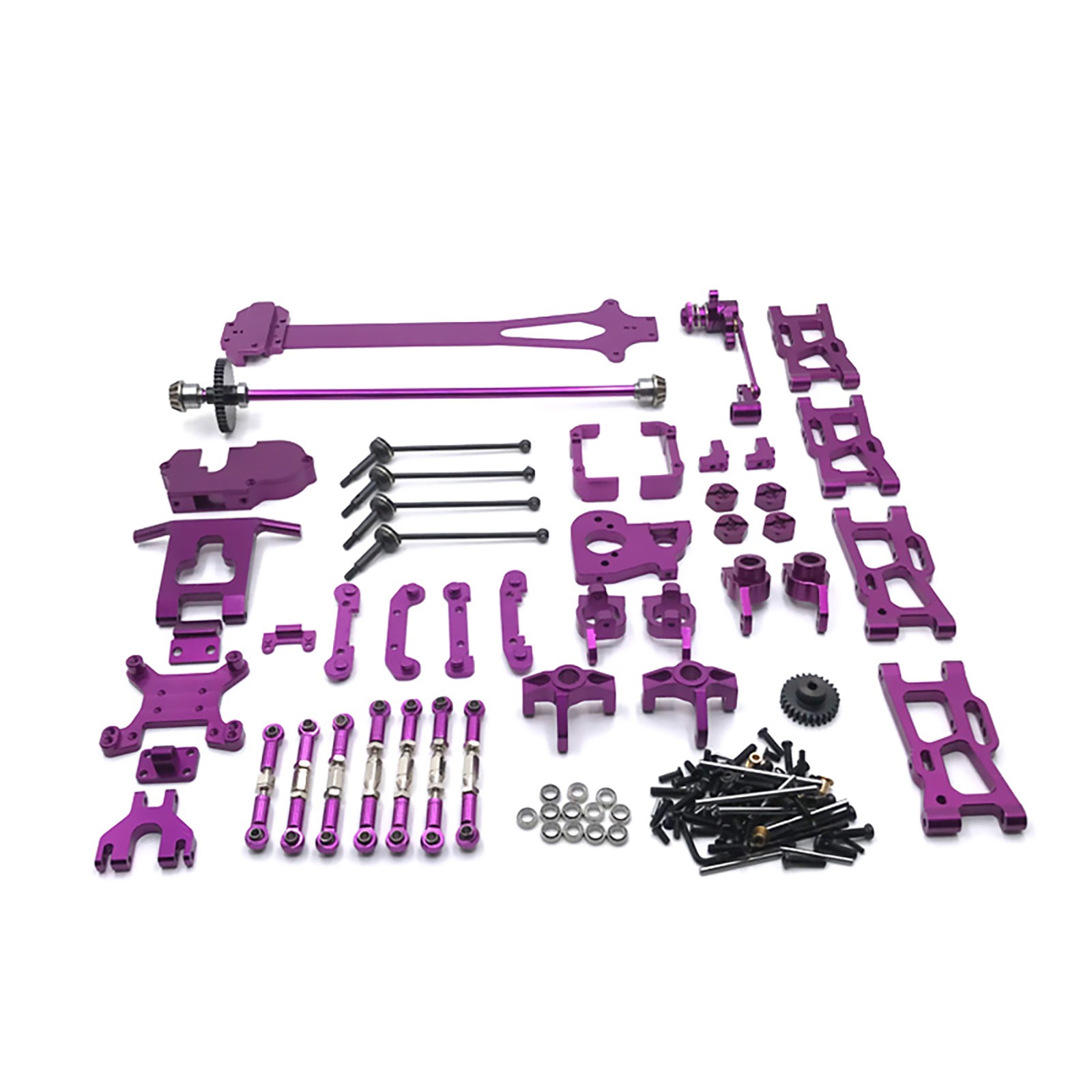 New Full Metal RC Truck Upgrade Patrs Kits For Wltoys 124016 124017 1/12 RC Car