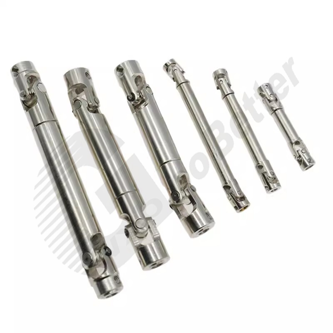 Universal Transmission Shaft Joint Telescopic Drive Shaft Coupling Coupler 2~5mm